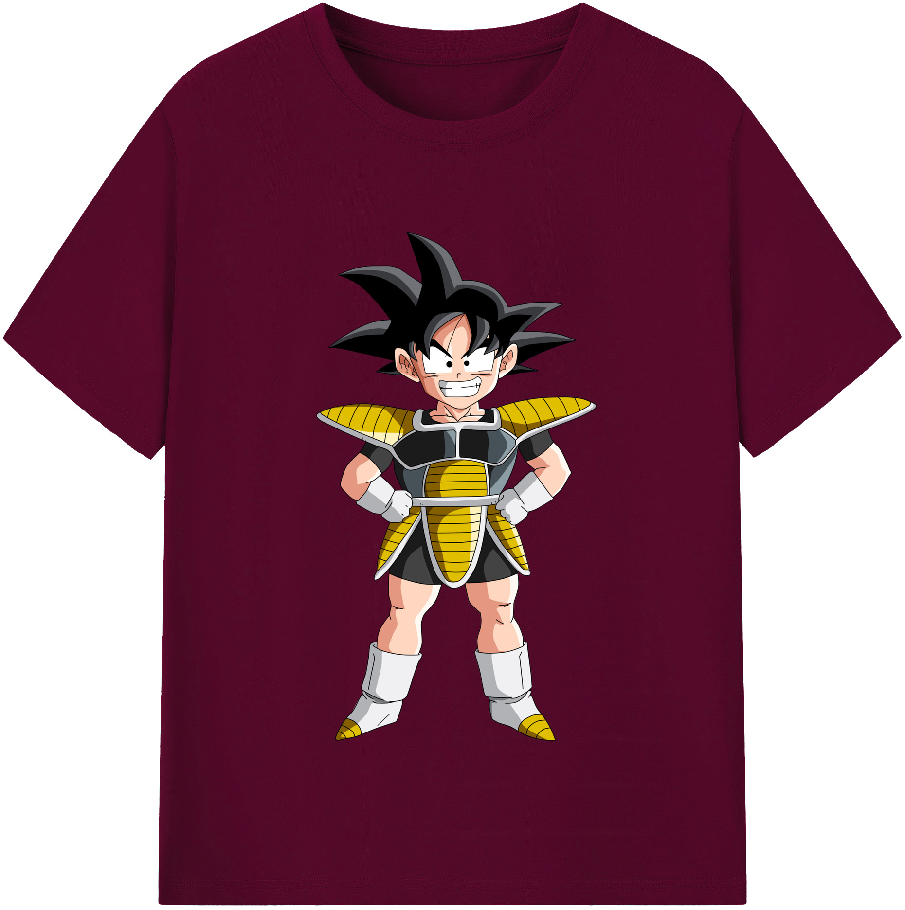 （画像用） ドラゴンボール 孫悟空（そん ごくう）Son Goku カカロット DRAGON BALL Kakarotto レディースカジュアルプリントTシャツ（綿100％）